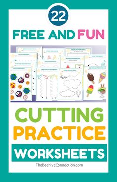 free cutting practice worksheets for preschool and kindergarten Activities At Home For Adults, Preschool Open House Ideas, Preschool Open House, Christmas Family Activities, Cheap Family Activities, Family Activities At Home, Christmas Activities For Families, Open House Ideas