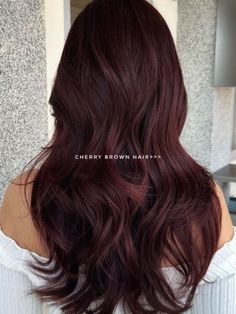 Ombre Cherry Red Hair, Cherry Brown Highlights On Black Hair, Red Glaze On Brown Hair, Cola Brown Hair, Cherry Brown Hair With Highlights, Dark Brown Reddish Hair, Dark Red Wine Hair, Cherry Cola Brown Hair, Cherry Cola Hair Color Brunettes