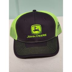 John Deere Hutson Embroidered Mesh Snapback Trucker Port Authority Brand Cap Hat. Would Be Glad To Bundle To Save On Shipping If There Are Other Items You Are Interested In. Will Be Packaged And Shipped Promptly. Please Feel Free To Message Me With Questions. Feedback Appreciated..... See Photos Green Trucker Hat With Visor, Green Hat With Embroidered Logo And Curved Brim, Adjustable Green Hat With Embroidered Logo, Green Trucker Visor Hat, Green Hats With Embroidered Logo, Green Cap With Embroidered Logo, Trucker Cap For Hunting, Green Visor Hat With Embroidered Logo, Green Embroidered Baseball Cap For Outdoor