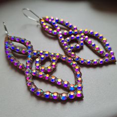 New collection of earrings! High quality of material, very shiny glass crystals, hold tight to your ears while dancing! Earrings catalog https://etsy.me/3IE3rZJ Necklace catalog https://etsy.me/3YM2jZO My profile on Linktree https://bit.ly/3JRVHEF Bohemian Jeweled Crystal Earrings For Party, Jeweled Dangle Beaded Earrings For Party, Bohemian Crystal Earrings For Party, Handmade Party Chandelier Drop Earrings, Crystal Beaded Earrings For Party, Dazzling Crystal Earrings With Bling For Parties, Dazzling Bling Crystal Earrings For Party, Handmade Crystal Earrings For Party, Bohemian Handmade Crystal Earrings For Party