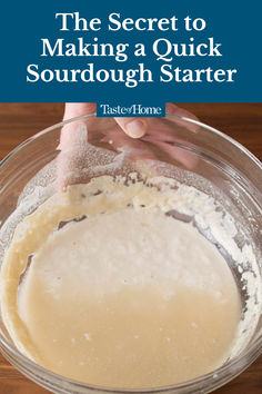 Many years ago, I received this recipe and some starter from a good friend. I use it to make my own sourdough bread. —Delila George, Junction City, Oregon Bread Starters, Dough Starter Recipe, Homestead Tips, Make A Sourdough Starter, Easy Sourdough Bread, Sourdough Bread Starter, Sourdough Recipe, Dough Starter, Easy Sourdough