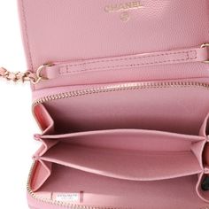 Item #: 116377 Circa: 2022 Condition: Pristine Exterior Material (Specific): Caviar Includes: Box;Dustbag;Care Booklet;ity Card;Retail Tag Exterior Color: Pink Strap Length: 20.5 Made in: Spain Dimensions: 4.5 x 4 x 1 Exterior Material: Leather Balenciaga Backpack, Chanel Pink, Compact Wallet, Pink Chanel, Wallet On Chain, Timeless Handbag, Hermes Bags, Bags Designer Fashion, Exclusive Bag