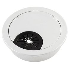 an image of a white bowl with black accents