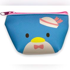 This Is An Adorable Little Pouch. It Has The Sanrio Friend Mr. Tuxedos Am On Front. The Measurements Are: 7.5 X 8 Cm, 2.95 X 3.15 In [Material] Vinyl Chloride Resin, Fastener - Polyester Mini Pouch Bag, Sanrio Accessories, Sanrio Pink, Birthday Babe, Mini Pouch, Mini Pouches, Tuxedos, Pouch Bag, Kids Accessories