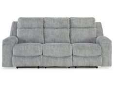 The Ashley Buntington Reclining Sofa offers a comfortable and budget-friendly seating option perfect for relaxing, whether you're streaming a new show or taking a nap. Upholstered in soft, textured polyester fabric, this sofa features plump cushions that provide a cozy and supportive seat. The dual-sided recliners with a simple pull tab motion allow you to easily adjust to your preferred position, while the middle seat remains stationary. Built with a corner-blocked frame and metal-reinforced seat for durability, the sofa's high-resiliency foam cushions wrapped in thick poly fiber ensure long-lasting comfort. With its casual style and practical design, the Buntington Reclining Sofa is a great addition to any living room. Taking A Nap, Comfortable Sofa, Take A Nap, Practical Design, Ashley Furniture, Reclining Sofa, Foam Cushions, New Shows, Room Sofa