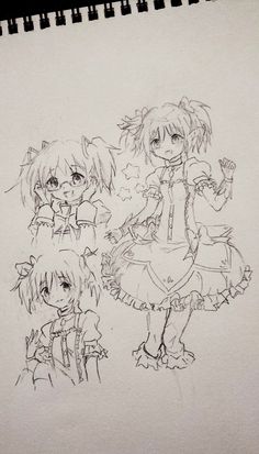 Madoka Magica Sketch, Moe Art