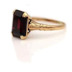 Gemstone : Natural Garnet. Embrace the enchanting allure of Garnet with this exquisite ring. Setting : 925 Sterling Silver / Gold Plated. Key Features. Colorful Stone Jewelry, Gold Garnet Jewelry, Raw Ruby Engagement Ring, Gold And Onyx Ring, Ruby Wedding Rings Vintage, June Birthstone Rings, Ferkos Fine Jewelry, $10000 Engagement Ring, Vintage Garnet Engagement Ring