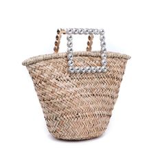 This trend-setting bag is made with woven straw all over, giving it a unique and natural aesthetic. Plus, with golden hardware and a rhinestone handle, you can take your look up a notch while also giving off a sophisticated vibe. And if that wasn’t enough, on the inside you can find 1 zipper pocket and 1 slip pocket for keeping your accessories organized. Chasity is here to make sure you stay fashionable and make a statement wherever you go—it’s time to show off that fun, sassy attitude of yours Summer Accessories Jewelry, Sassy Attitude, Natural Aesthetic, Cold Weather Gear, Pool Bags, Wallet Pouch, Shoe Gifts, Book Decor, Accessory Organization