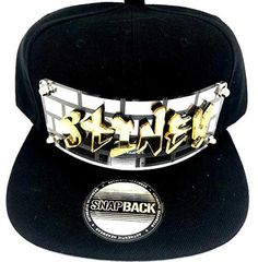 Personalized Custom Snapback Hat Six Panel Flat Bill Snap Back Hat Cap with Laser Cut Graffiti Letters, Custom Made to Order, Comfortable and Unique, Great Gift, an Exclusive CreationThe snapback is new with tags, high quality, unique, and #1 Hear Wear. Great Personalized Gift - It's a "Everything" gift and great for birthdays, holidays, graduation, parties, everyday wear, special occassions, etc.The hat is a quality hat that is well made and has good stitching. We can make any name or words and Hip Hop Style Adjustable Visor Hat, Adjustable Hip Hop Visor Hat, Urban Adjustable Visor Snapback Hat, Hip Hop Snapback Visor Hat, Adjustable Hip Hop Baseball Cap With Visor, Trendy Adjustable Visor Snapback Hat, Trendy Adjustable Visor Hats, Adjustable Flat Bill Snapback Hat Hip Hop Style, Adjustable Hip Hop Cap