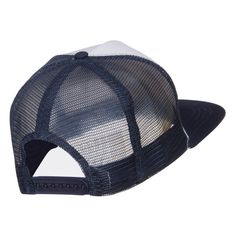 Flat Bill Snapback Trucker Cap