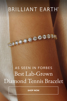 The best lab grown diamond tennis bracelet is here—as seen in Forbes. Diamond Tennis Bracelet, Brilliant Earth, Tennis Bracelet Diamond, 2 Carat, Tennis Bracelet, Lab Diamonds, Lab Grown, Lab Grown Diamonds, Platinum