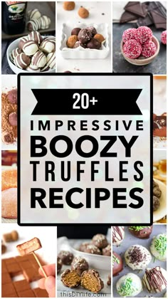 the top 20 impressive boozy truffles recipes