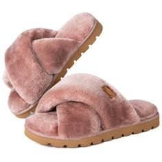 PRICES MAY VARY. FASHION & ATTRACTIVE: Soft premium 10mm fleece upper with cross band design makes a pair of comfy, chic and beautiful women's fuzzy slip on slippers, perfect performance for moving moisture away from your skin quickly 20mm EVA OUTSOLE: Durable waterproof rubber soles make these ladies home slippers great for bedroom and outdoor use. Anti-skid texture in the bottom and no-slip fluffy lining give you safe and secure footing when you step outside without switching shoes FANCY CROSS Cheap Pink Slippers With Cushioned Footbed, Cheap Non-slip Open Toe Slippers, Cheap Pink Platform Slippers For Spring, Cheap Pink Slippers With Round Toe, Cheap Pink Closed Toe Slippers, Trendy Spring Slippers At Affordable Prices, Foam Ball Slippers, Foam House, Slippers Womens