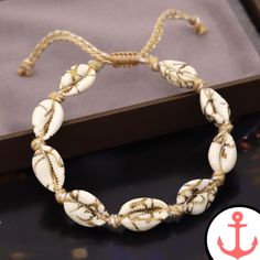 Enhance Your Nautical Style with the Cowrie Shell Bracelet Are you a passionate lover of the sea? Do you find joy in adorning yourself with nautical-inspired jewelry? If so, then our Cowrie Shell Bracelet is the perfect accessory for you. Made from beautiful shells, this adjustable bracelet captures the essence of the ocean and its wonders. Click here to explore our Shell Bracelet collection and find the perfect piece to complement your style. Features of the Cowrie Shell Bracelet based on Produ Cowrie Shell Bracelet, Beautiful Shells, Anklet For Women, Anklets Boho, Beach Anklets, Cowrie Shells, Women Anklets, Boho Handmade, Stylish Bracelet