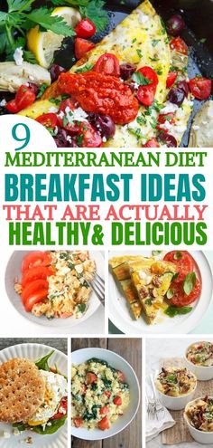 Mediterranean Diet Breakfast Recipes, Camping Breakfast Ideas, Mediterranean Diet Breakfast, Mediterranean Breakfast, Camping Breakfast