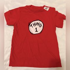 New With Tags See Pictures For Details Dr Seuss Shirt Ideas Kids, Thing 1 Thing 2 Shirts, Thing One And Thing Two Shirts, Thing 1 Shirt, Dr. Seuss Shirts, Kids Shirts, Shirts Tops, Kids Shop, Thing 1