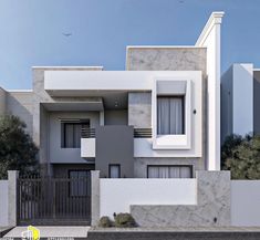 this is an artist's rendering of a modern house in the suburbs of sydney