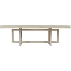 a wooden table with metal legs on a white background