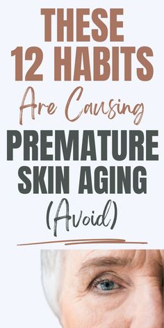 Discover the surprising habits that might be speeding up the aging process! 🕰️ From poor diet choices to everyday stress, these common mistakes could be affecting your skin, energy, and overall health. Learn what to avoid and simple tips to look and feel younger naturally. ✨ #AntiAging #HealthyLiving #WellnessTips #SelfCare Premature Wrinkles, Tech Neck, Metabolic Diet, Beauty Habits, Healthy Lifestyle Habits, Skin Aging, Health Habits, Feel Younger