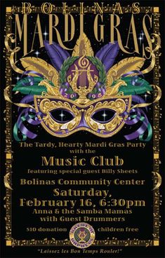 the mardi gras poster