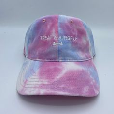 Treat Yourself Sometimes we all need to kick back, relax & enjoy our favorite things. Treat yourself with our newest embroidered ball cap! Comfortable Snapback Baseball Cap, Comfortable One Size Fits Most Snapback Baseball Cap, Casual Dad Hat With Letter Embroidery, Casual Pink Dad Hat With Flat Bill, Casual Pink Flat Bill Dad Hat, Casual Pink Hats With Letter Embroidery, Pink Casual Hat With Letter Embroidery, Custom Embroidered Cotton Snapback Baseball Cap, Embroidered Cotton Snapback Baseball Cap