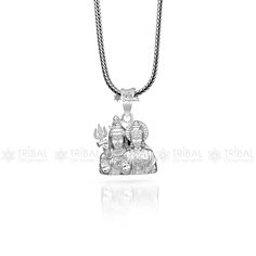 Metal-925 sterling silver. Item type-Pendant/ Locket Weight-3.980 grams. Height-2.7 centimetre. Width-1.8 centimetres. Stamped-925. Chain details:(if the buyer wants to purchase) Chain width-1.5mm(if buy) Weight-12.500 to 18.500 grams(weight vary as per length) Chain Type-screw chain/ pendant chain. Festival Amulet Locket Jewelry, Sterling Silver Necklace For Puja And Festivals, Sterling Silver Necklace For Diwali Puja, Sterling Silver Necklace For Puja And Diwali, Spiritual Oxidized Jewelry For Navratri, Sterling Silver Jewelry For Puja And Festivals, Sterling Silver Amulet Necklaces For Puja, Sterling Silver Amulet Necklace For Puja, Sterling Silver Jewelry For Diwali