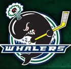 the logo for whalers is shown on a green background with an image of a toothbrush