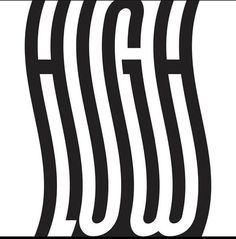 the letter s is made up of wavy lines in black and white, as well as letters