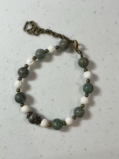 https://gypsystrand.etsy.com/listing/1758037936 Earthy Beaded White Jewelry, Earthy White Beaded Jewelry, White Round Beaded Earthy Jewelry, Earthy White Round Beads Jewelry, Earthy White Round Bead Jewelry, Casual Adjustable Lava Stone Jewelry, Adjustable Earthy White Jewelry, Earthy Adjustable White Jewelry, White Earthy Everyday Jewelry