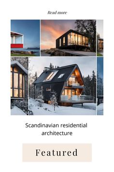 the front cover of a book with pictures of houses in different styles and colors, including windows