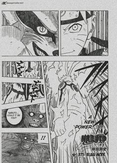 the page for an anime story is shown in black and white, as well as some other