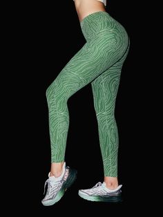 Features Bum Lift Tummy Control Reflective Verdant Green, Running Leggings, My Dream Wardrobe, Running Tights, Compression Leggings, Printed Leggings, Black Leggings, Dream Wardrobe, My Dream