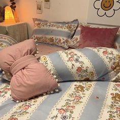 48237213778219|48237213810987|48237213843755|48237213974827 Nordic Bed, Purple Bed, Purple Bedding Sets, Girls Duvet Covers, Floral Bedding Set, Silk Bed, Floral Bedding Sets, Purple Bedding, Flower Bedding