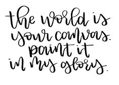 the world is your compass point it in his story handwritten quote by person, via ete