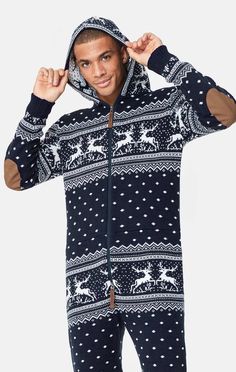 Holidays Are Coming Onesie Jumpsuit Navy - Onepiece Winter Cotton Onesie, Winter Holiday Long Sleeve Onesie, Casual Long Sleeve Christmas Onesie, Winter White Onesie For Loungewear, Long Sleeve Cotton Onesie For Holiday, White Winter Onesie For Loungewear, Cotton Long Sleeve Onesie For Holiday, Casual Christmas Loungewear Onesie, White Winter Loungewear Onesie