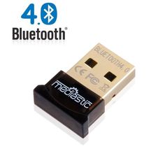 the bluetooth micro usb is shown with its logo on it's front side