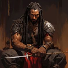 Warrior Concept Art, Afrique Art, Black Comics, Avatar Ideas, Black Cartoon Characters, Afrocentric Art, Black Characters, Black Anime Characters, Black Artwork