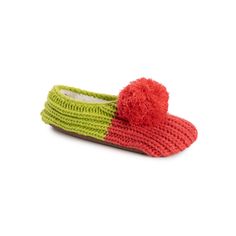 Get cozy with these MUK LUKS moisturizing-oil ballerina slippers with anti-skid soles for no worries on slippery floors. Get cozy with these MUK LUKS moisturizing-oil ballerina slippers with anti-skid soles for no worries on slippery floors. Moisturizing oils infused within warm faux fur leave your skin feeling oh so soft and silky smooth Non-skid PVC dot soles Pom detailFIT & SIZING Fits shoe sizes 5-10FABRIC & CARE Acrylic with polyester faux fur lining Machine wash Imported Size: S-M. Color: Accessories Guide, Slippery Floor, Ballerina Slippers, Oil Moisturizer, Getting Cozy, Fabric Care, Elevate Your Style, No Worries, Product Features