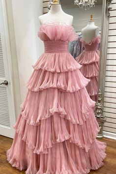 Prom Dresses Long Pink, Prom Dress Inspo, Prom Dress Ideas, Prom 2024, Prom Inspo, Custom Size Dresses, Cute Prom Dresses, Dream Dresses, Ball Gowns Prom