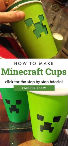 how to make minecraft cups for the step - by - step guide on how to make your own minecraft cup