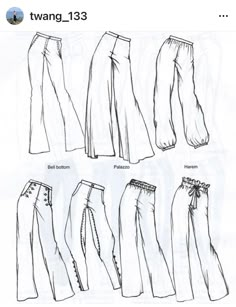 the different types of pants for women