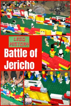 the battle of jericho is made out of legos