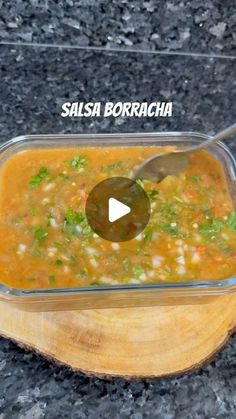 an image of salsa borracha in a glass dish