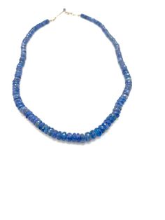 This necklace is approximately 9 inches long and weighs approximately 0.6 ounces • Increases ability to process information and form a strategy • Improves decision making abilities • Regulates emotions • Stimulates ability to perceive consequences of action • Stimulates mental will • Improves circulation of Prana in the body Blue Faceted Everyday Necklace, Everyday Blue Faceted Necklace, Adjustable Blue Faceted Necklace, Improve Circulation, Sapphire Necklace, Blue Beads, Decision Making, The Body, Sapphire