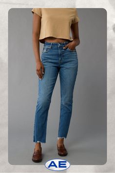 Rigid in the front. Stretchy in the back. Magic all over with innovative 50/50 construction/Medium wash 23 Inch Waist Jeans, Best Women Jeans, Stretchy Jeans For Women, Fall Jeans 2024, Jeans And Crewneck Outfit, Petite Jeans For Women, Womens Fall Jeans, 40 Yr Old Women Fashion, Women’s Jeans