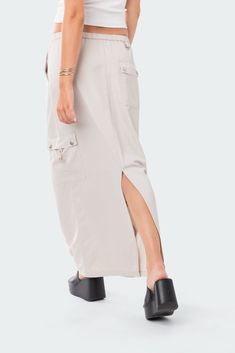 Cargo Skirt Drawstring waistband Cargo pockets Polyester, Rayon Model wears size S Model height is 5'6 Item care: Wash with similar color Skirt Cargo, Thrift Inspo, Swimwear Dress, Cargo Skirt, Drawstring Waistband, S Models, Model Height, Set Dress, High Waisted Skirt