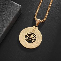 Description: Welcome to our collection of spiritual amulets inspired by the ancient mysticism of Egypt. Our Ancient Egypt Protection Necklace features the powerful Eye of Horus Evil Eye Pendant, crafted with meticulous detail and reverence for tradition. Made from high-quality stainless steel, this pendant serves as a symbol of protection, warding off negative energies and bringing balance and harmony to its wearer. The Eye of Horus, also known as the Udjat, has been revered for centuries as a talisman of spiritual enlightenment and divine protection. Suitable for both men and women, this necklace embodies timeless elegance and spiritual significance. Whether worn as a daily reminder of inner strength or as a statement piece for special occasions, it exudes a sense of ancient wisdom and my Egyptian Jewelry Ancient, Stainless Necklace, Protection Pendant, Eye Of Horus Necklace, Ancient Egyptian Jewelry, Evil Eye Symbol, Waterproof Beach Bag, Fish Hook Bracelet, Sea Turtle Necklace