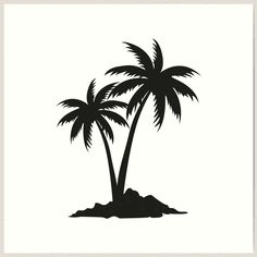 Lightly textured 100% cotton paper. Gallery quality vibrant prints with white border for easy framing. Multiple standard sizes offered. Additional sizes are available. Palm tree, beach, summer, silhouette palm trees Palm Trees Art, Summer Silhouette, Palm Tree Island, Flowers Minimalist, Wallpapers For Ipad, Palm Tree Beach, Cricket Projects, Palm Tree Design, Palm Tree Silhouette