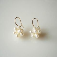 These flower shape earrings are made from freshwater pearls and 9ct gold or sterling silver safety ear hook. The pearl flowers drop delicately just under earlobe. Earring size approx. 21mm length from top of the hook, pearl flower size approx. 13mm x 13mm. The earrings are available in either 9ct yellow gold or sterling silver ear hook. Please choose your ear wire when you check out. Diy Crafts Pencil Case, Pearl Flower Earrings, Nath Nose Ring, Pearl Flowers, Flower Earring, Pearl Flower, Ear Hook, The Pearl, The Hook