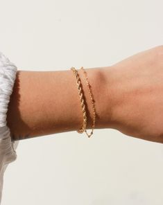 Brighten up your everyday stack with this delicate, gold-filled bracelet. Built to last, this tarnish-resistant bracelet won't lose its gold over time, guaranteeing your look is always polished! • Single Satellite Bracelet• Gold Filled• Chain Length Options: 5"-8"• Bracelet has the option to add a 1" extender to make adjustable Dainty Adjustable 14k Gold Paperclip Bracelet, Dainty Adjustable Chain Bracelet For Everyday, Dainty Tarnish Resistant Friendship Bracelets, Dainty Tarnish-resistant Friendship Bracelet, Trendy Adjustable 14k Gold Bracelet, Trendy 14k Gold Bracelet Tarnish Resistant, Trendy 14k Gold Tarnish Resistant Bracelet, Trendy 14k Gold Bracelets For Everyday Wear, Trendy 14k Gold Everyday Bracelet